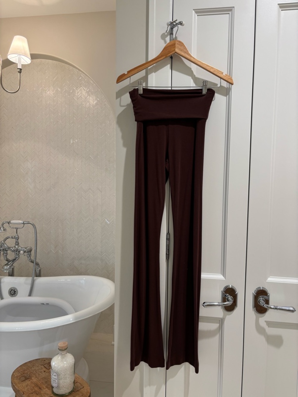 NUUDS fold over leggings XS